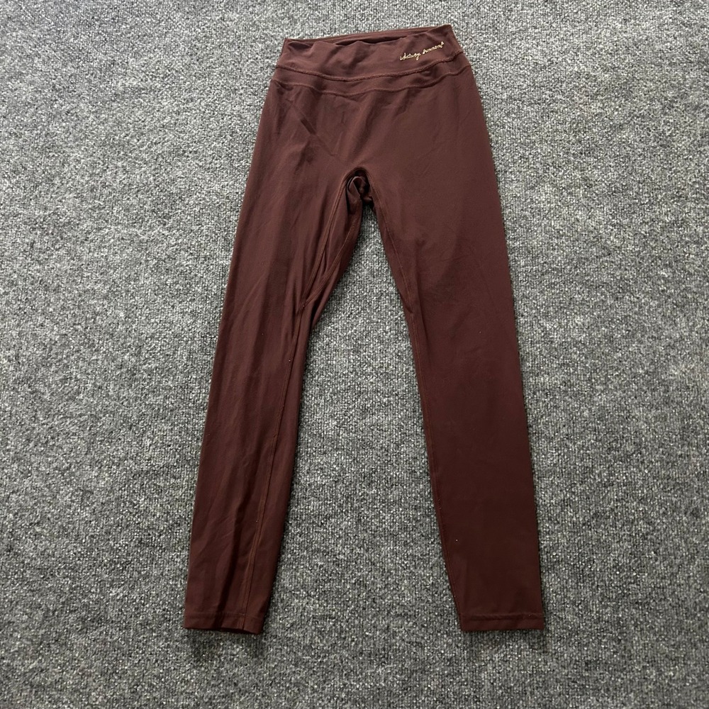 Gymshark Leggings Womens Size S Brown Whitney Simmons High Waisted Athletic